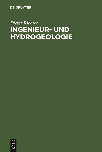 Ingenieur- Und Hydrogeologie (Hardcover)