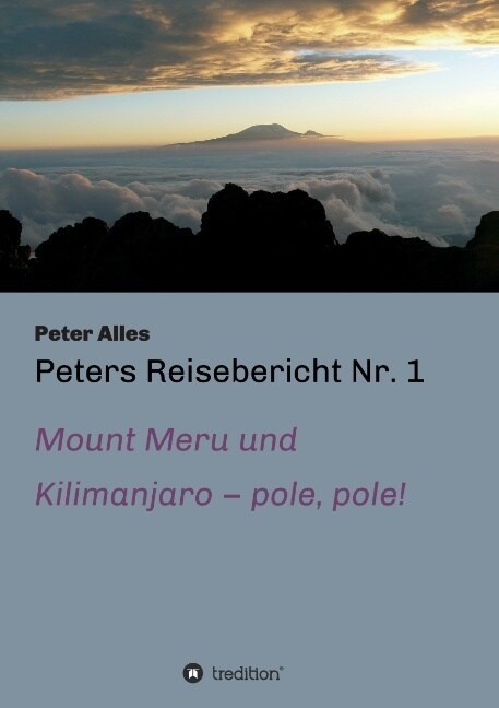 Peters Reisebericht NR. 1 (Paperback)