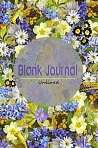 Blank Journal Unlined: 100 Pages 6 x 9 Blank Notebook For You To Create Your Masterpiece (Paperback)