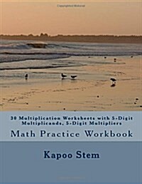 30 Multiplication Worksheets with 5-Digit Multiplicands, 5-Digit Multipliers: Math Practice Workbook (Paperback)