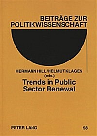 Trends in Public Sector Renewal: Recent Developments and Concepts of Awarding Excellence (Paperback)