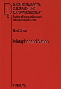 Metaphor and Nation: Metaphors Afrikaners Live by (Paperback)