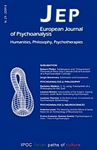 Jep European Journal of Psychoanalysis 29 (Paperback)