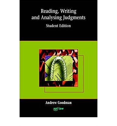 Reading, Writing and Analysing Judgments (Paperback)