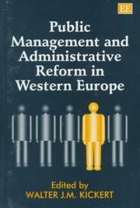 Public management and administrative reform in Western Europe