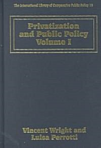 Privatization and Public Policy (Hardcover)