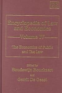 Encyclopedia Law & Economics 4 (Hardcover)