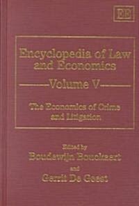 Encyclopedia Law & Economics 5 (Hardcover)