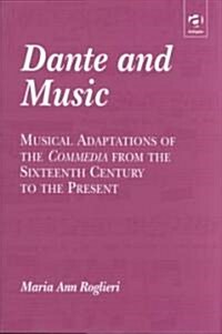 Dante and Music (Hardcover)