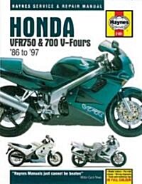 Honda Vfr750 and 700 V-fours 1986 Thru 1997 (Hardcover)