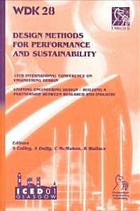 Design Methods for Performance and Sustainability (Paperback)