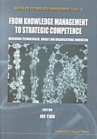 From Knowledge Management To Strategic Competence: Measuring Technological, Market And Organizational Innovation (Hardcover)