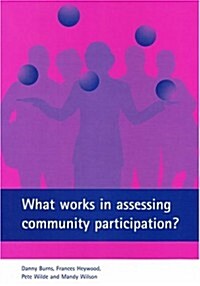 What works in assessing community participation? (Paperback)