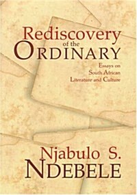 Rediscovery of the Ordinary (Paperback)