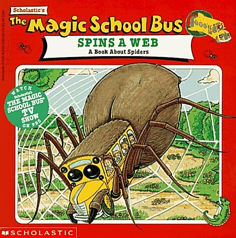 [중고] The Magic School Bus Spins a Web (Paperback)