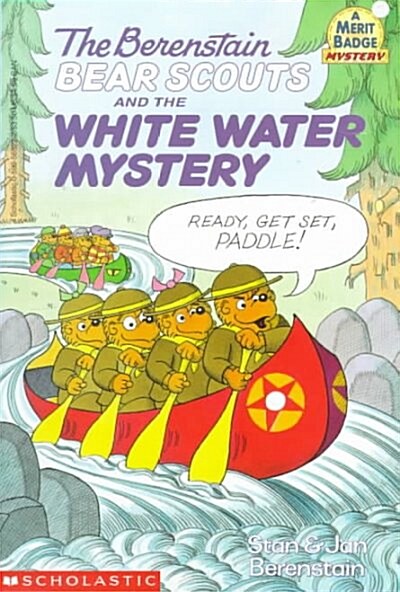 The Berenstain Bear Scouts and the White Water Mystery (Paperback)