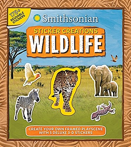 Smithsonian Sticker Creations: Wildlife (Hardcover)