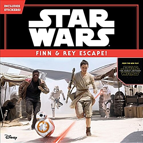 Star Wars the Force Awakens: Finn & Rey Escape! (Includes Stickers!): Includes Stickers! (Paperback)