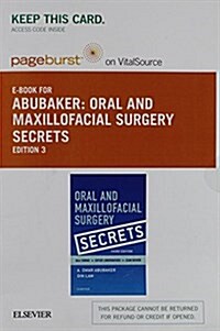 Oral and Maxillofacial Surgery Secrets - Elsevier eBook on Vitalsource (Retail Access Card) (Hardcover, 3)