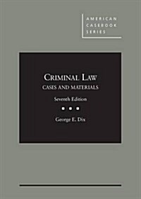 Criminal Law (Hardcover, 7th, New)