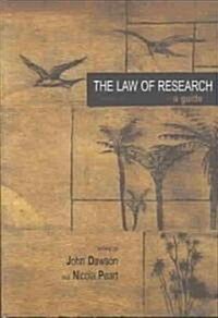 The Law of Research (Paperback)