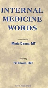 Internal Medicine Words (Paperback)