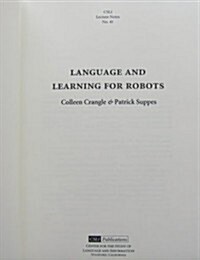 Language and Learning for Robots (Hardcover, 74)
