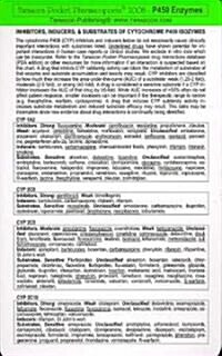 Tarascon Pocket Pharmacopoeia 2008 P450 Enzymes (Cards, 1st, LAM)
