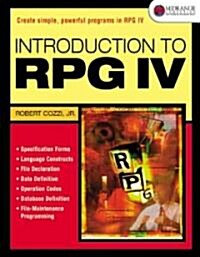 Introduction to Rpg IV (Paperback, Diskette)