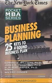 Business Planning: 25 Keys to a Sound Business Plan (Audio Cassette)