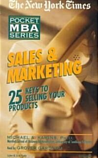 Sales & Marketing: 25 Keys to Selling Your Products (Audio Cassette)