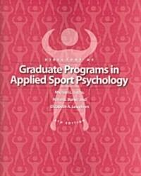 Directory Of Graduate Programs In Applied Sport Psychology (Paperback, 8th)
