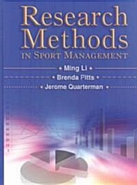 Research Methods in Sport Management (Hardcover)
