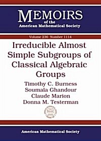 Irreducible Almost Simple Subgroups of Classical Algebraic Groups (Paperback)