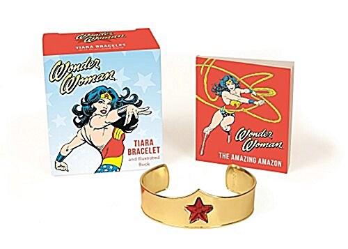 Wonder Woman Tiara Bracelet and Illustrated Book (Other)