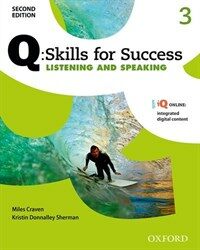 Q Skills for Success: Level 3: Listening & Speaking Student Book with IQ Online (Package, 2 Revised edition)