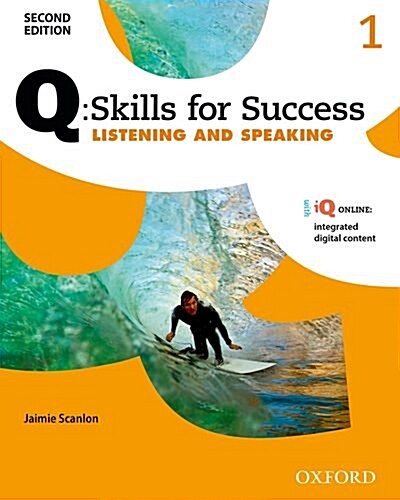[중고] Q: Skills for Success: Level 1: Listening & Speaking Student Book with iQ Online (Multiple-component retail product, 2 Revised edition)