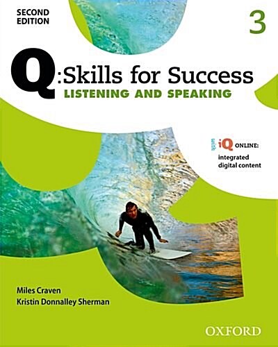 [중고] Q Skills for Success: Level 3: Listening & Speaking Student Book with IQ Online (Multiple-component retail product, 2 Revised edition)