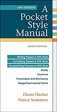 A Pocket Style Manual, APA Version (Spiral, 7)