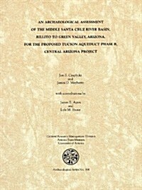 An Archaeological Assessment of the Middle Santa Cruz River Basin, Rillito to Green Valley, Arizona: For the Proposed Tucson Aqueduct Phase B, Cap (Paperback)