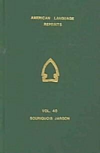 A Vocabulary of Souriquois Jargon (Hardcover)