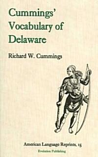 Cummings Vocabulary of Delaware (Paperback)