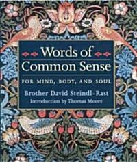 Words of Common Sense (Hardcover)