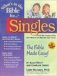 Whats in the Bible for ....Singles (Paperback)