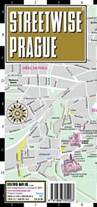 Streetwise Prague Map - Laminated Center City Street Map of Prague, Czech Republic: Folding Pocket Size Travel Map (Folded, 2015 Updated)