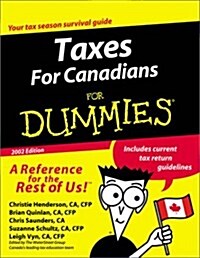 Taxes for Canadians for Dummies (Paperback)