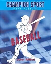 Champion Sport Word Puzzles (Paperback)