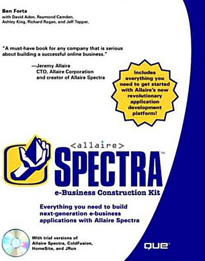 Allaire Spectra E-Business Construction Kit (Paperback, Compact Disc)