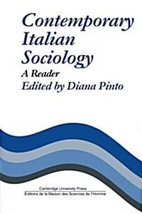 Contemporary Italian Sociology : A Reader (Paperback)