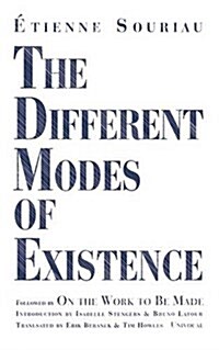 [중고] The Different Modes of Existence (Paperback)